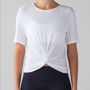 Lululemon Crescent Tee - White NWT